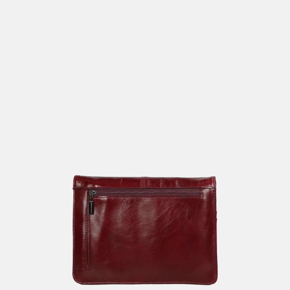 Claudio Ferrici Pelle Vecchia crossbody bordo bij Duifhuizen