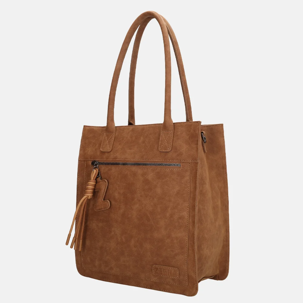 Zebra Trends Rosalyn shopper bruin bij Duifhuizen