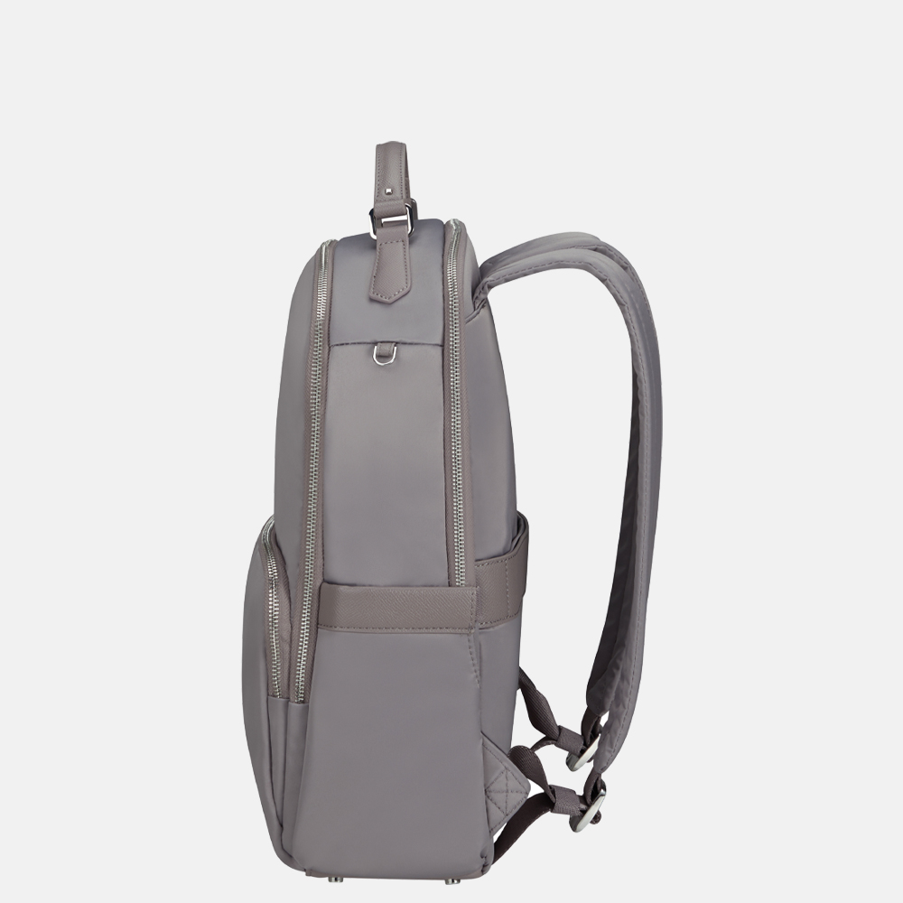 Samsonite Karissa Biz 2.0 rugzak 14.1 inch lilac grey bij Duifhuizen