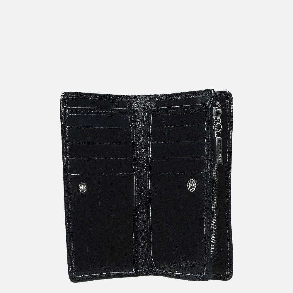 Claudio Ferrici Classico portemonnee navy bij Duifhuizen