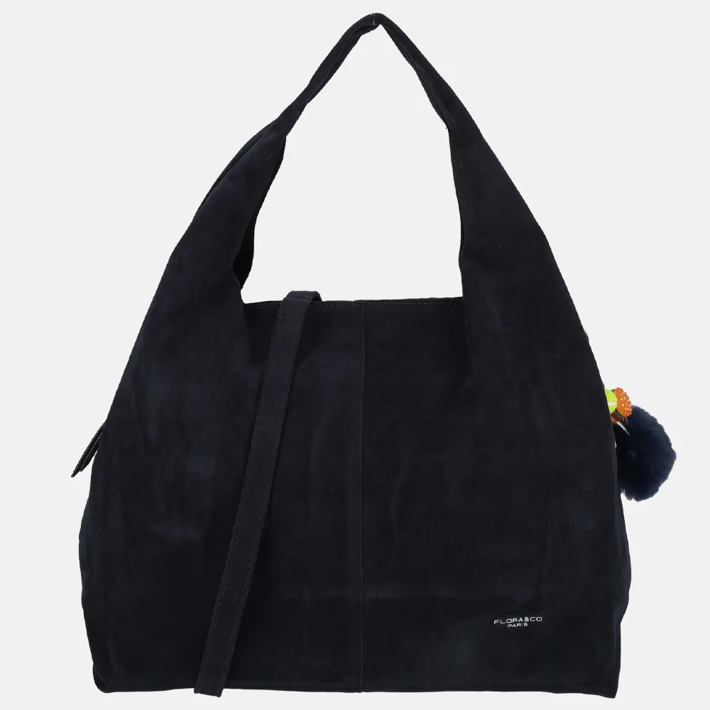 Flora & Co buideltas suedine navy