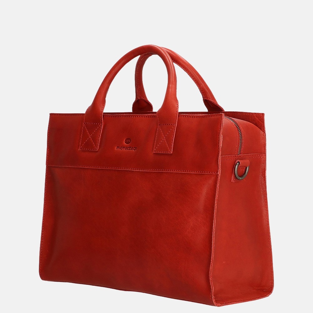 Micmacbags Golden Gate luiertas red bij Duifhuizen