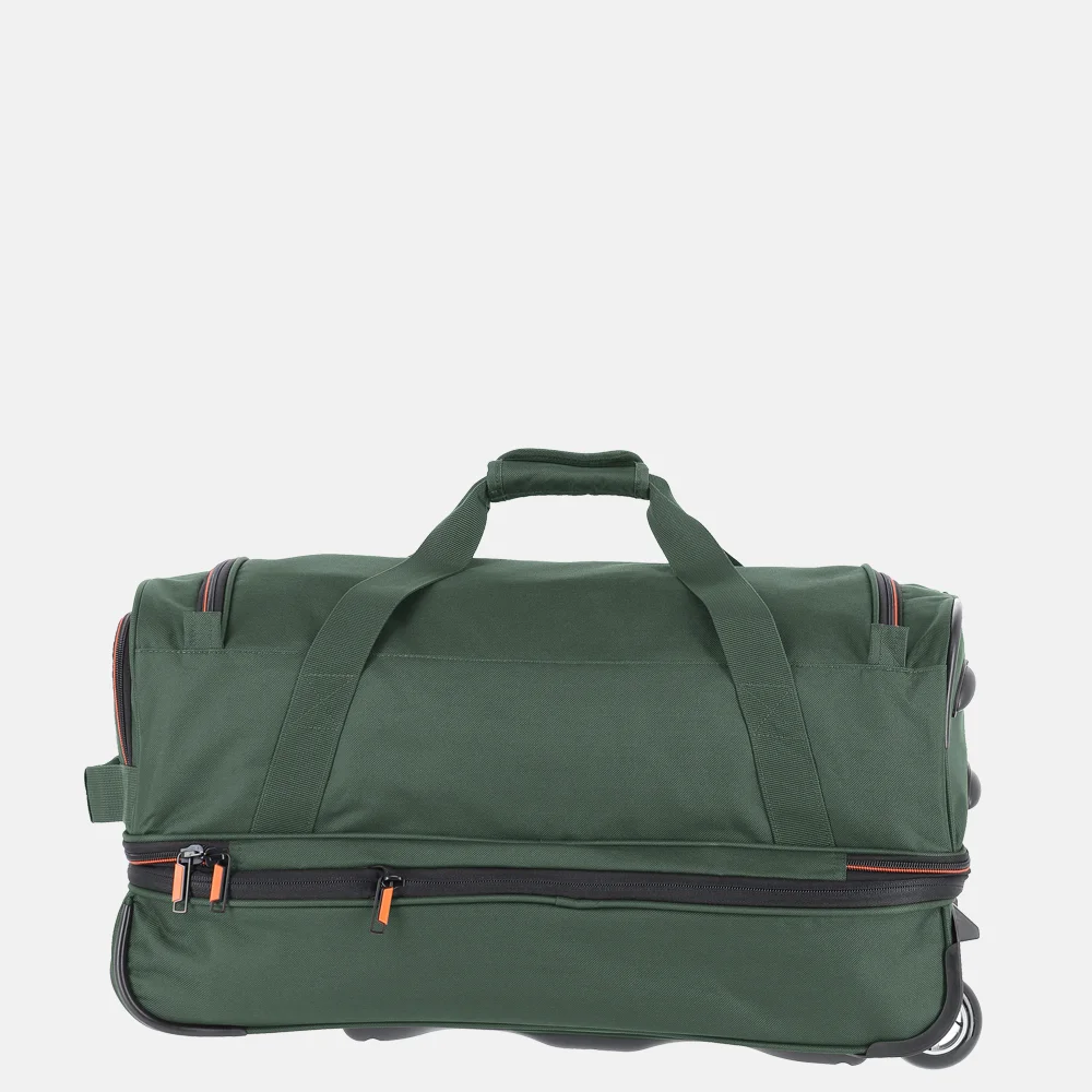 Travelite Basics reistas 55 cm dark green bij Duifhuizen