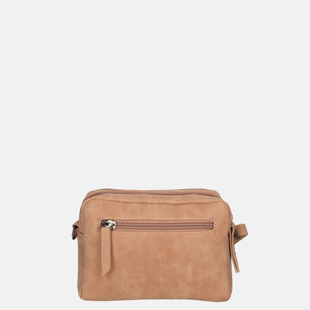 Enrico Benetti Kylie crossbody tas misty pink bij Duifhuizen