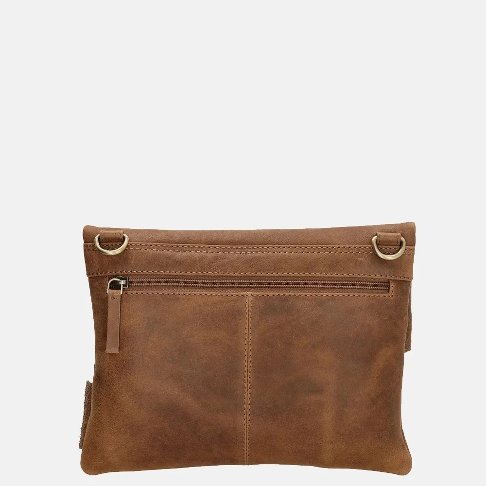 Micmacbags Marrakech crossbody tas bruin bij Duifhuizen