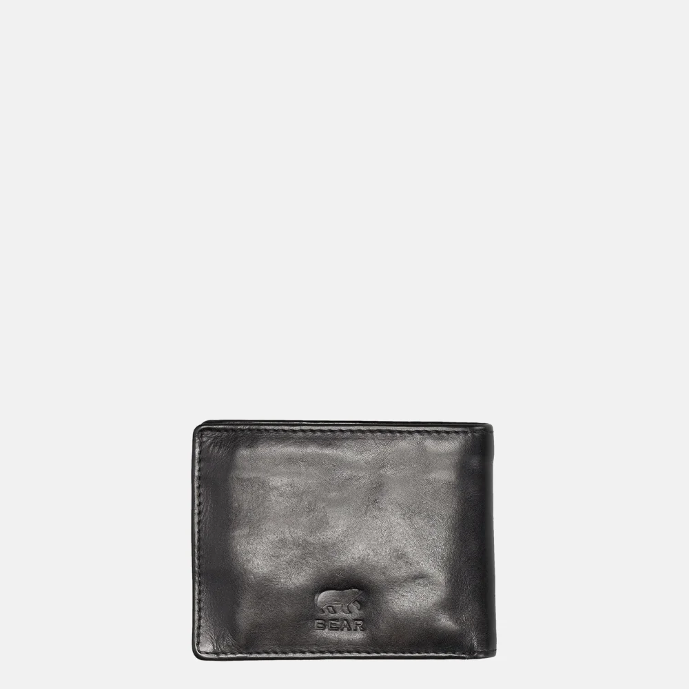 Bear Design billfold black bij Duifhuizen