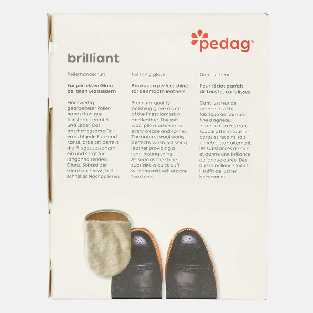 Collonil Pedag Brilliant poetshandschoen onderhoudsmiddel lamswol neutraal bij Duifhuizen