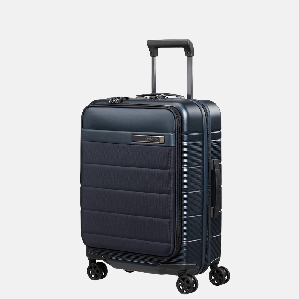 Samsonite Neopod handbagage spinner 55 cm Exp Easy Access midnight blue bij Duifhuizen