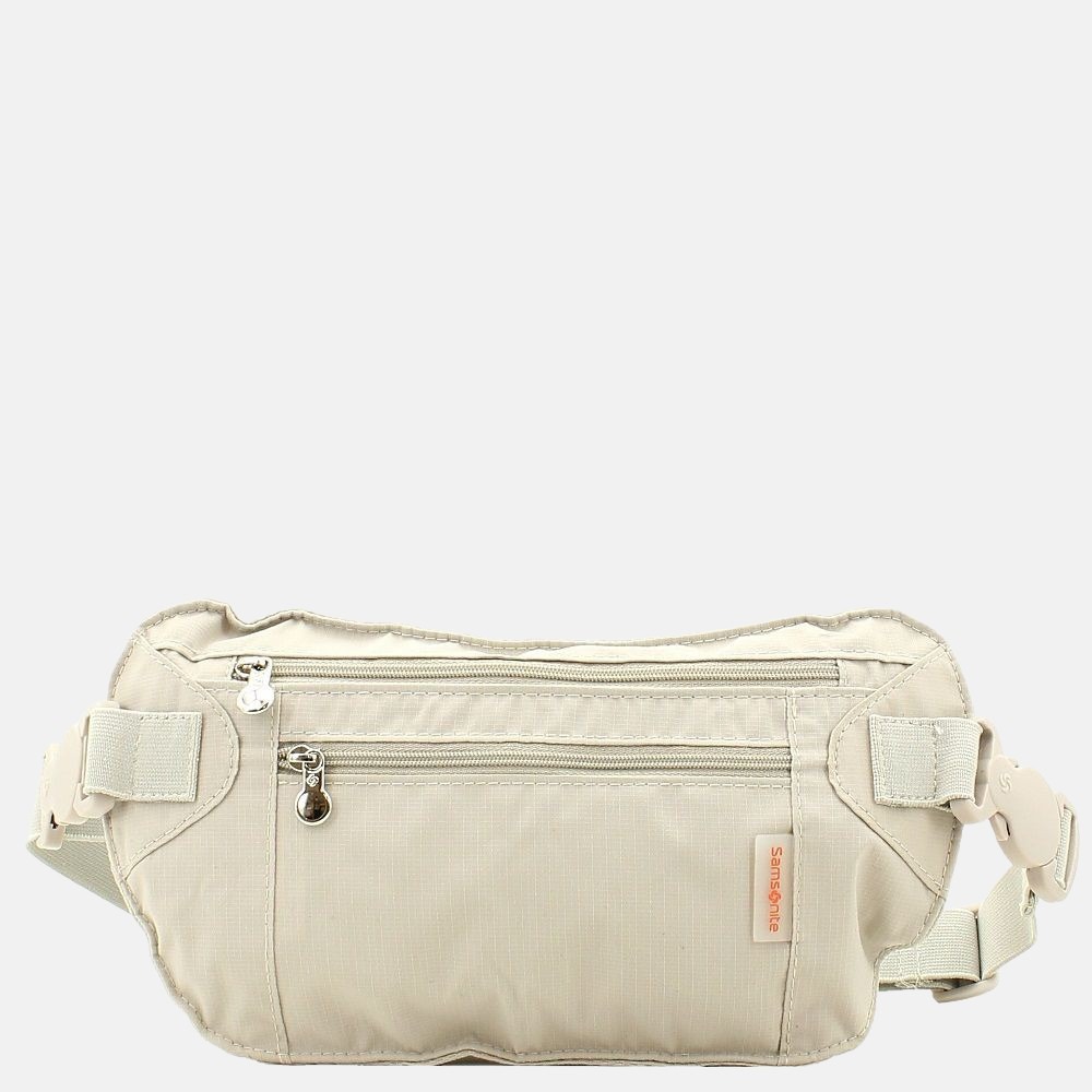 Samsonite Money Belt heuptas beige bij Duifhuizen