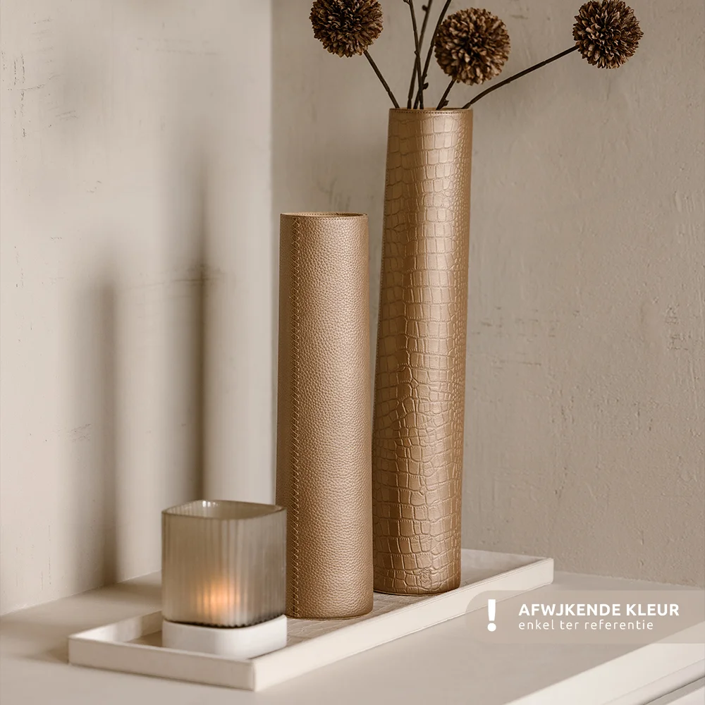 Chamada leren vaas croco L gun bij Duifhuizen