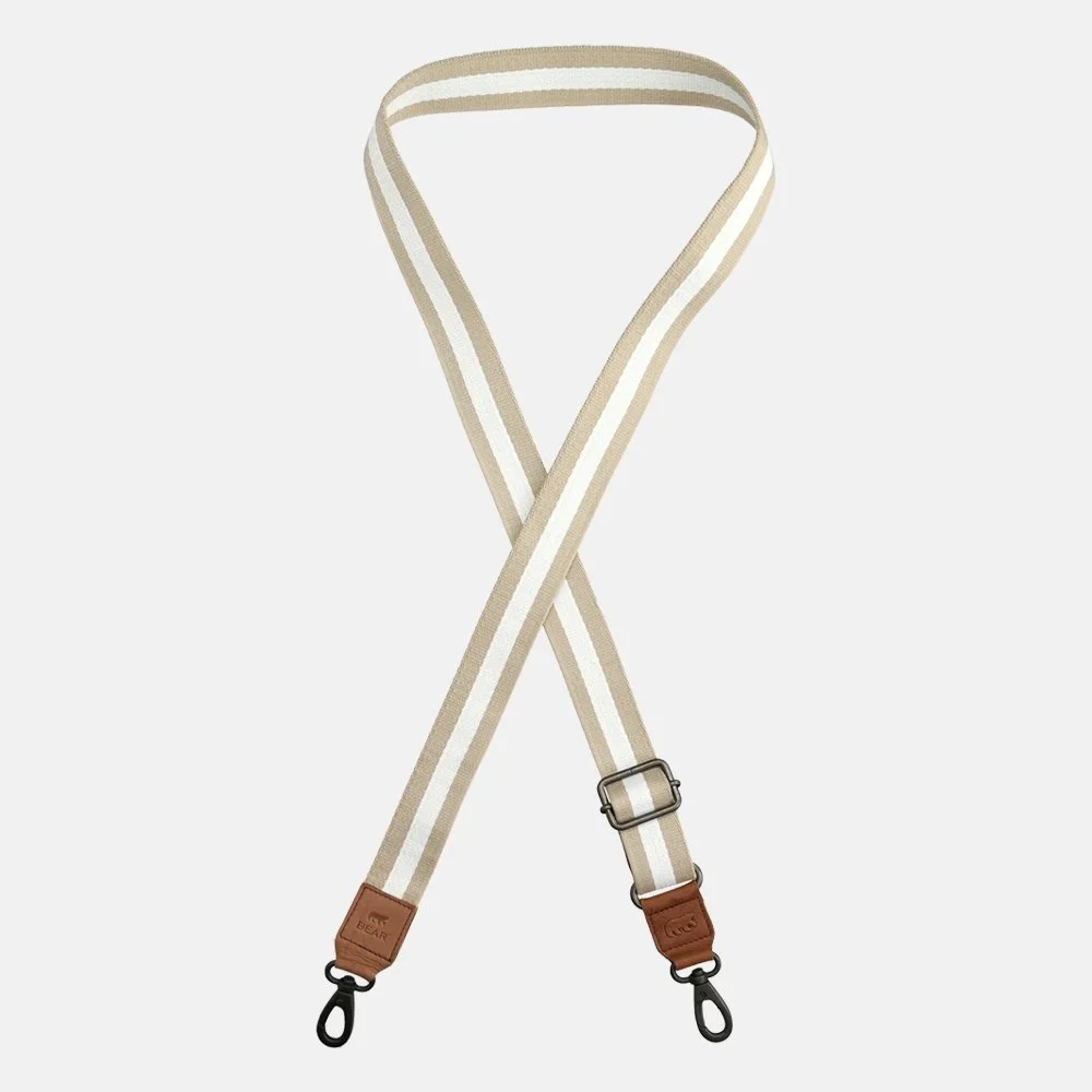 Bear Design losse schouderband white beige bij Duifhuizen