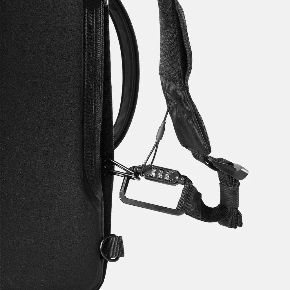 XD Design Bobby Bizz 2.0 laptoprugzak 16 inch black bij Duifhuizen