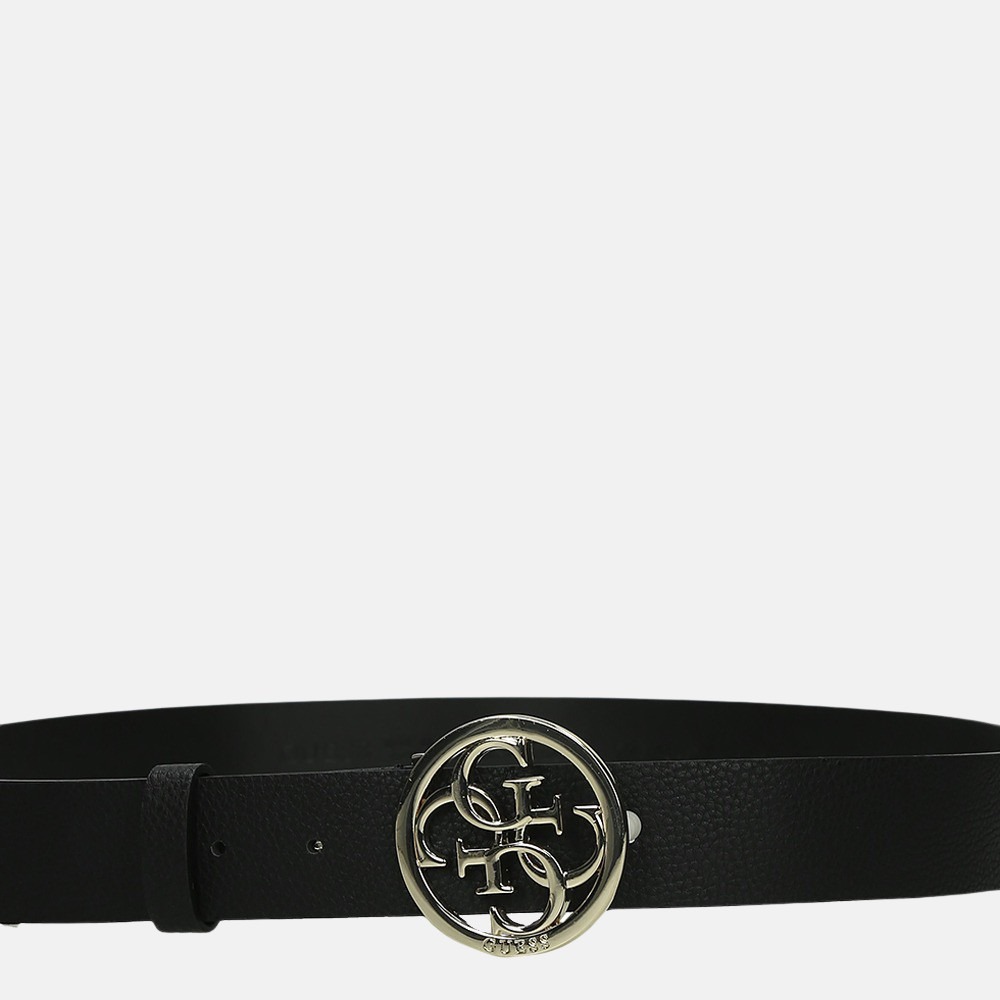 Guess Alma riem 3.5 cm black bij Duifhuizen
