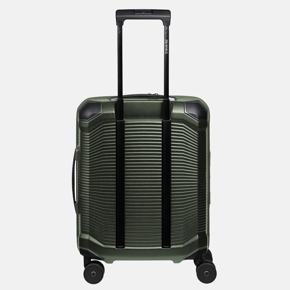 Travelite Millennium handbagage koffer 55 cm pine green bij Duifhuizen