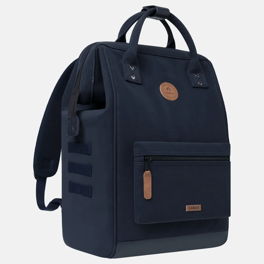 Cabaia Adventurer Nubuck laptoprugzak L 15 inch zurich bij Duifhuizen