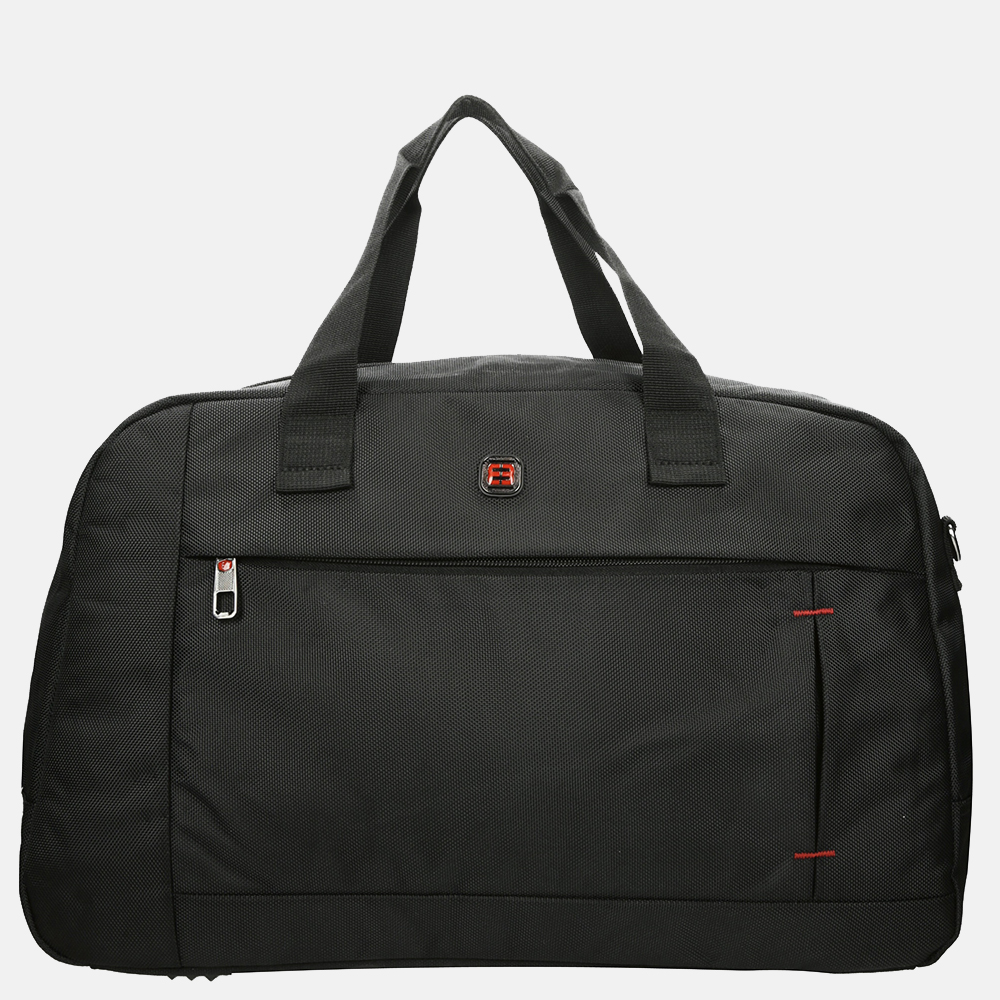 Enrico Benetti Cornell weekendtas black bij Duifhuizen