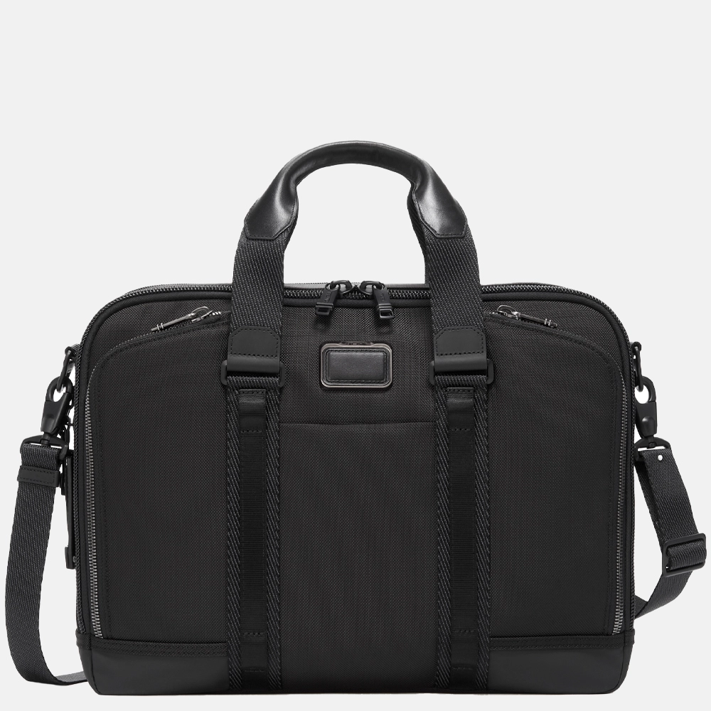 Tumi Albany Alpha Bravo Academy laptoptas black bij Duifhuizen
