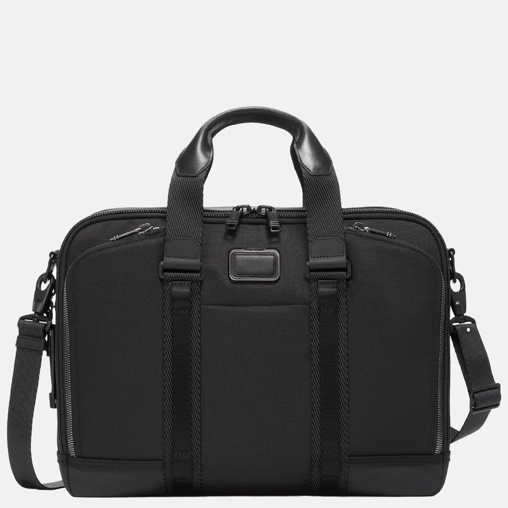 Tumi Albany Alpha Bravo Academy laptoptas black bij Duifhuizen