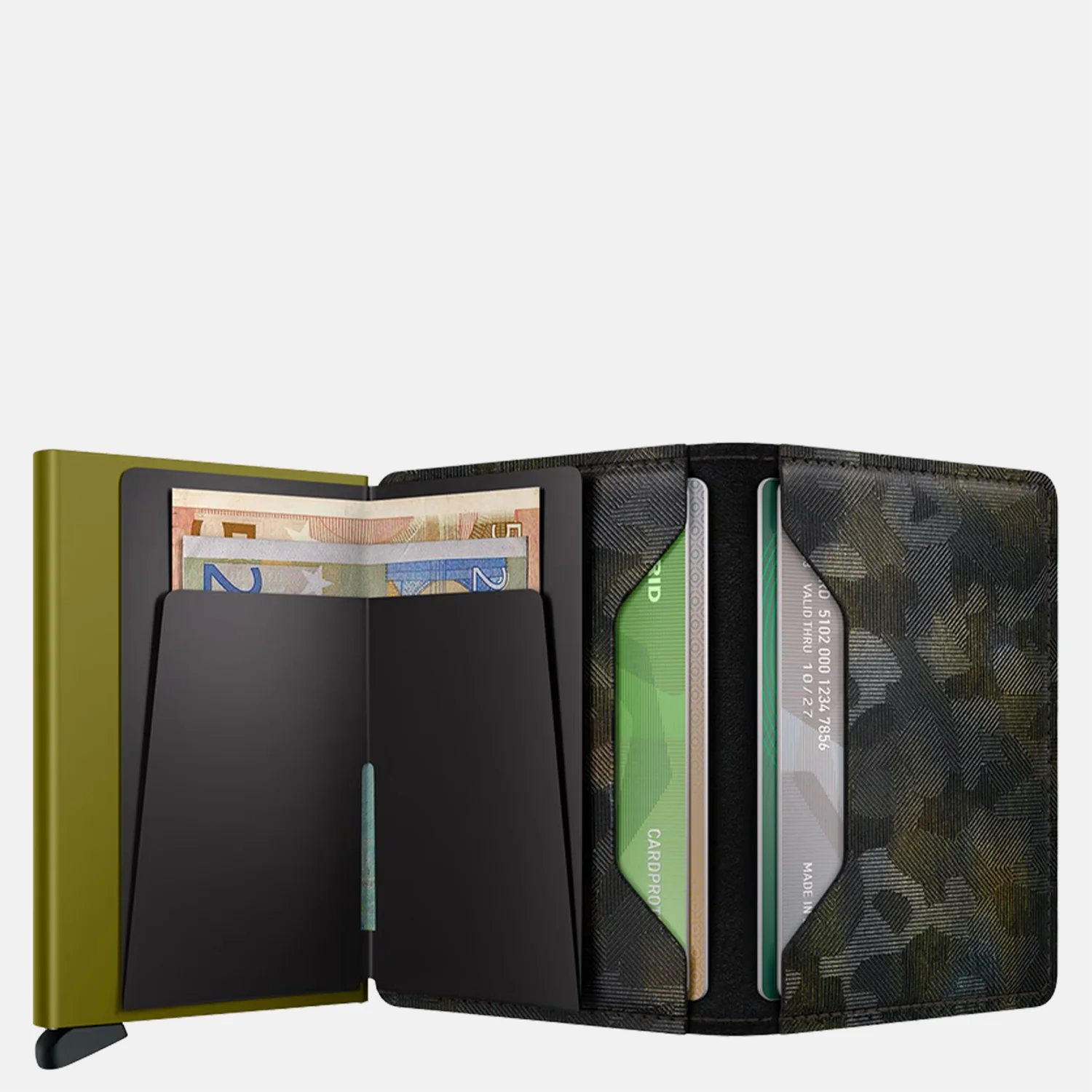 Secrid – Slim Wallet – jungle moss bij Duifhuizen