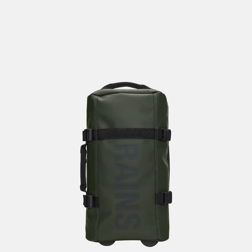 Rains Travelbag Small reistas 54 cm green bij Duifhuizen