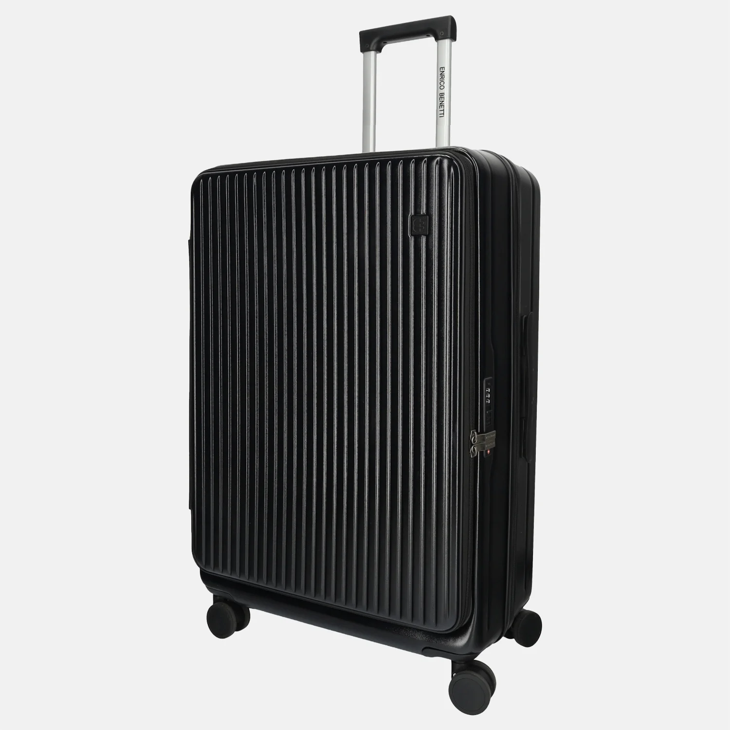 Enrico Benetti Romero 3-delig kofferset 74 cm black bij Duifhuizen