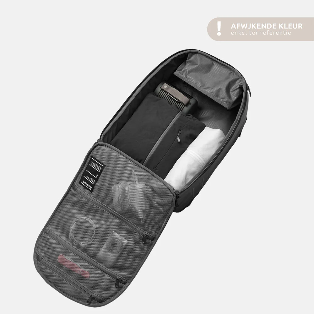 Db Journey Ramverk laptoprugzak 21 L fogbow beige bij Duifhuizen