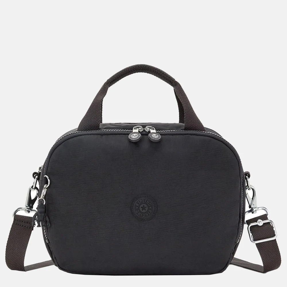 Kipling Palmbeach toilettas M black noir bij Duifhuizen