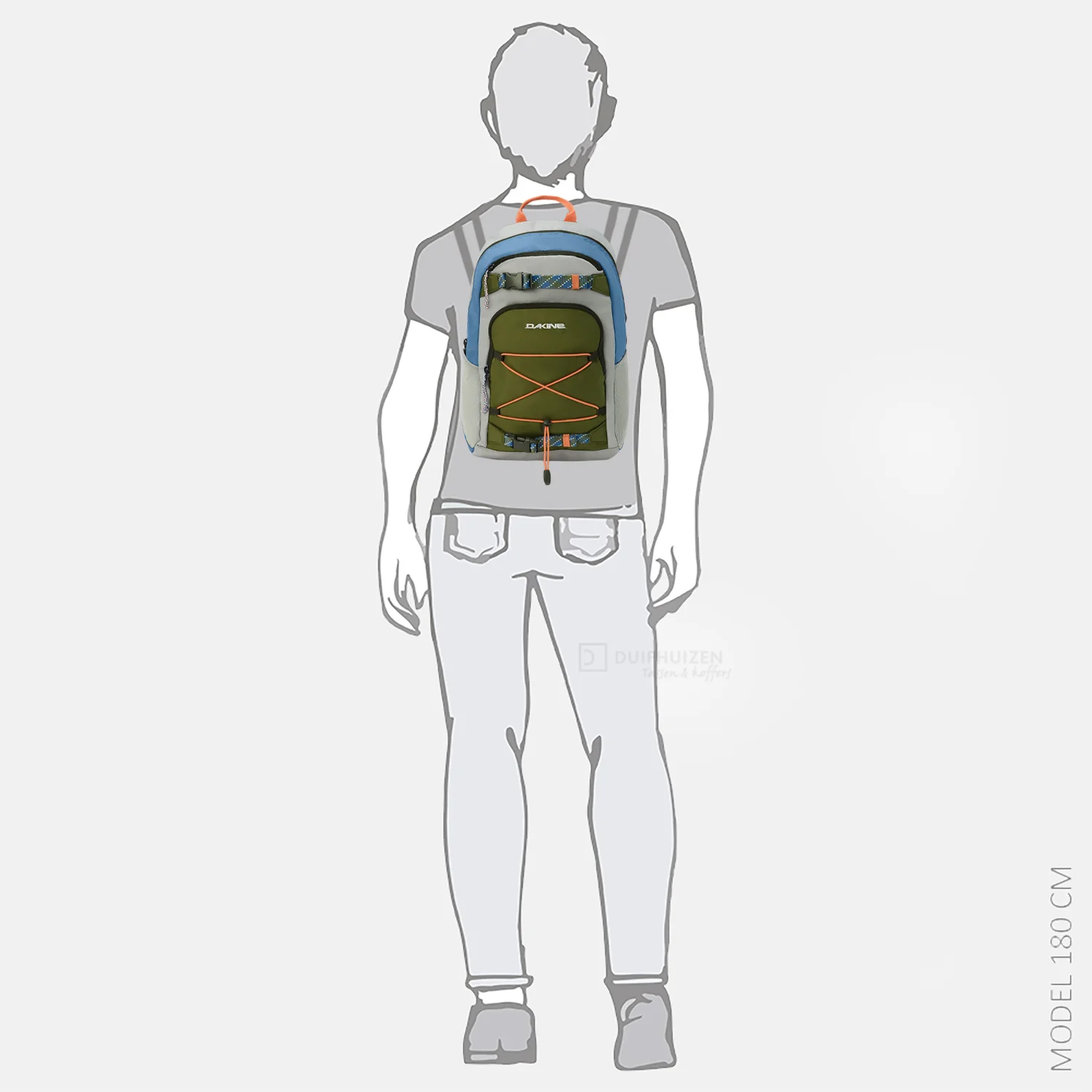 Dakine Grom Backpack 2.0 13L rugzak crestline bij Duifhuizen