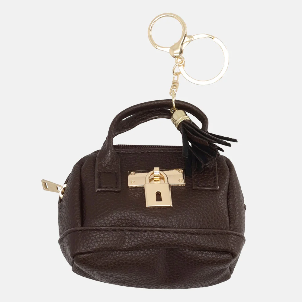 Beagles bag charm/tassenhanger camel