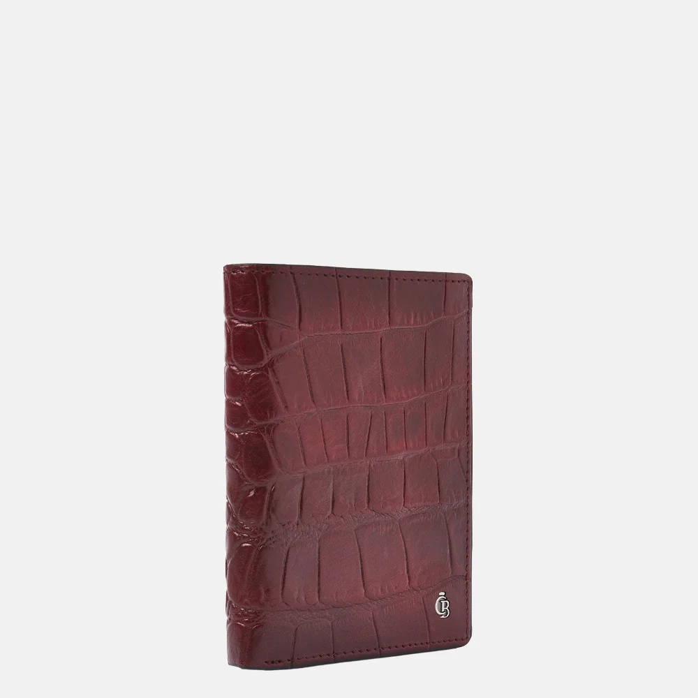 Castelijn en Beerens billfold croco rood bij Duifhuizen