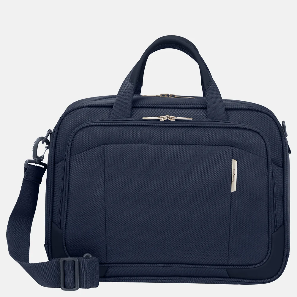 Samsonite Respark laptoptas 15 inch midnight blue bij Duifhuizen