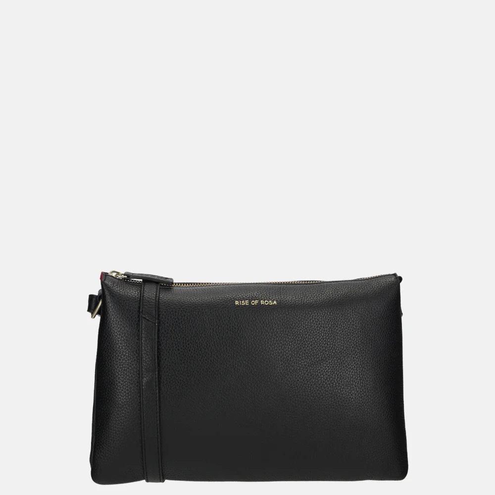 Rise of Rosa crossbody tas zwart bij Duifhuizen