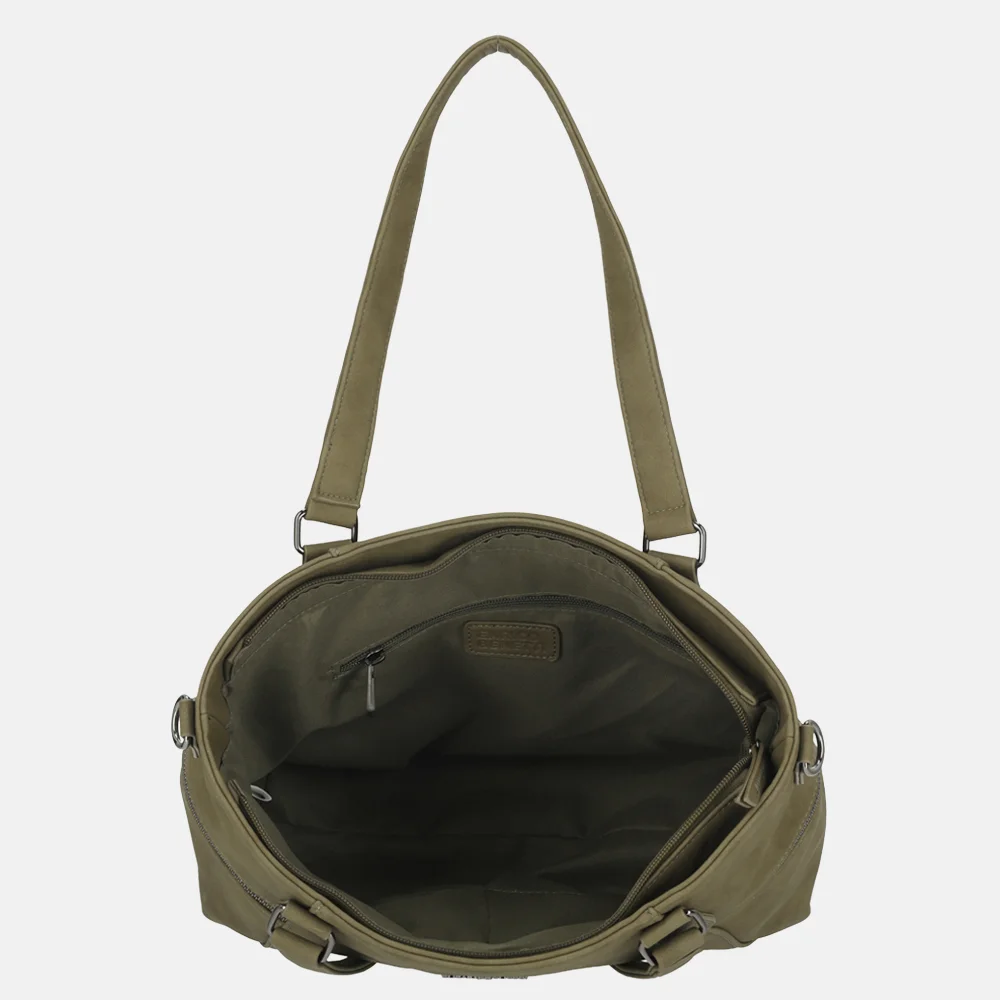 Enrico Benetti Roxy shopper olijfgroen bij Duifhuizen