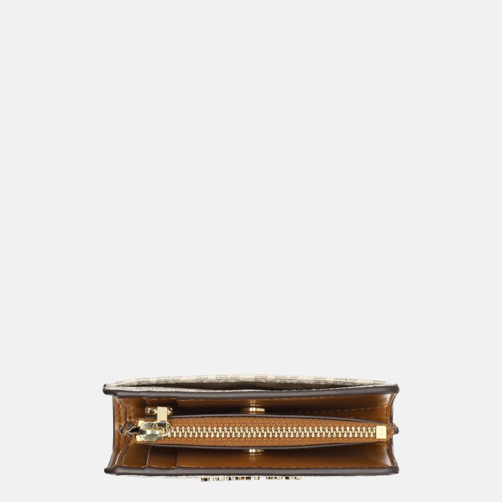 Michael Kors portemonnee vanilla luggage bij Duifhuizen