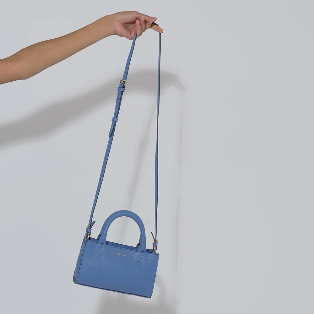 Loulou Essentiels Elise crossbody tas hortensia bij Duifhuizen