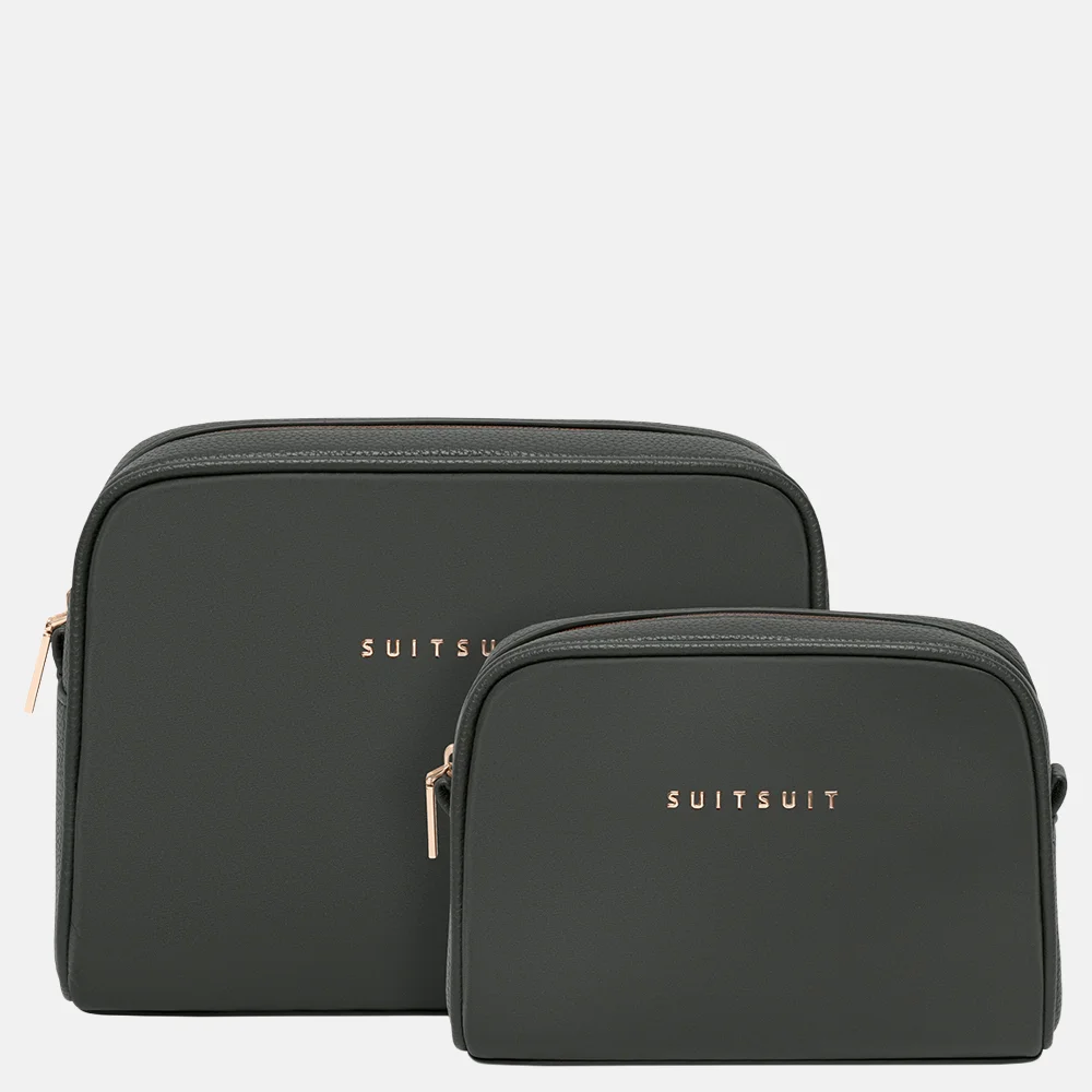 SUITSUIT Serenity Toilettas en make-up tasje set atlantic deep bij Duifhuizen