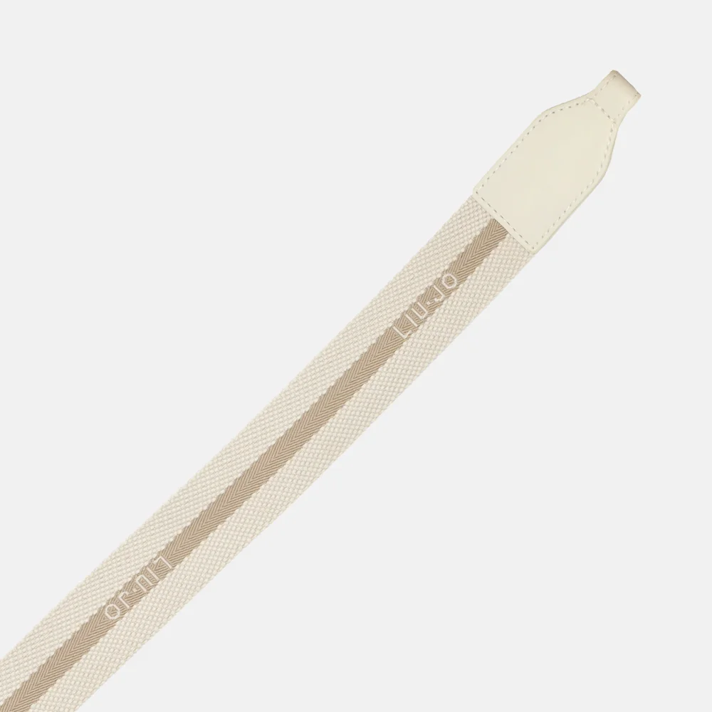 Liu Jo Achala camera case crossbody tas M cream bij Duifhuizen