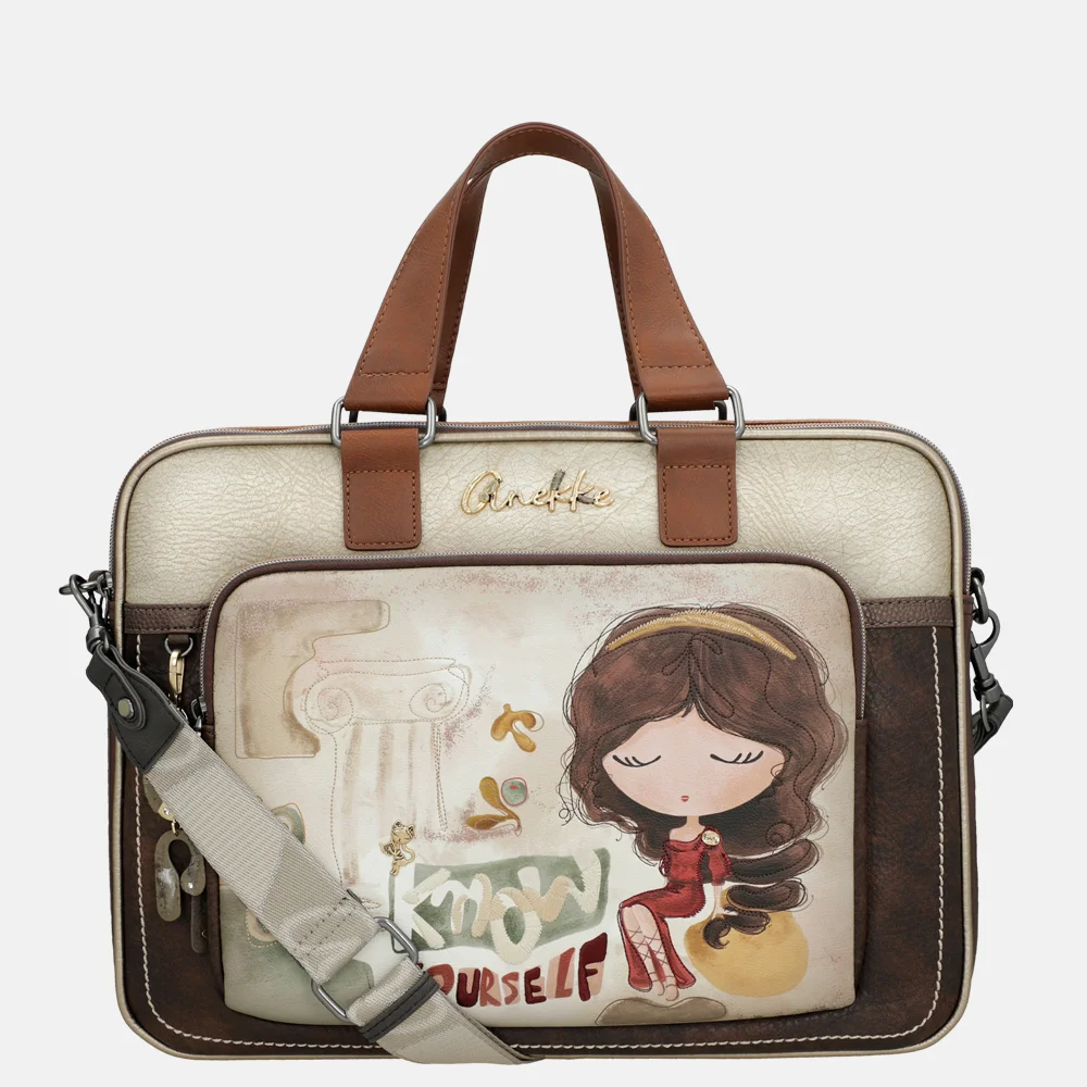 Anekke Muse laptoptas 15 inch multi bij Duifhuizen