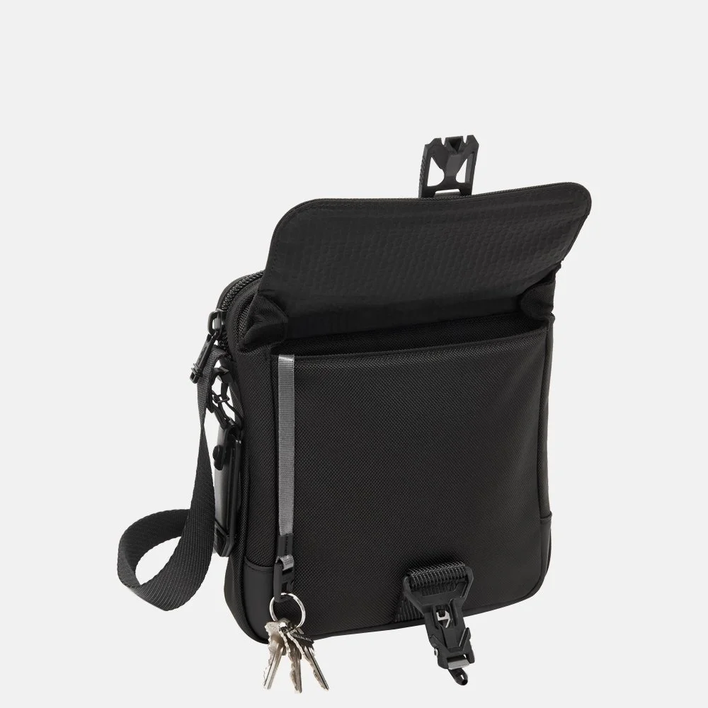 Tumi Alpha Bravo Junior crossbody tas black bij Duifhuizen