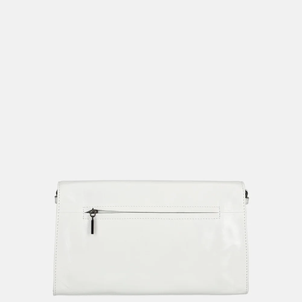 Claudio Ferrici crossbody tas white bij Duifhuizen