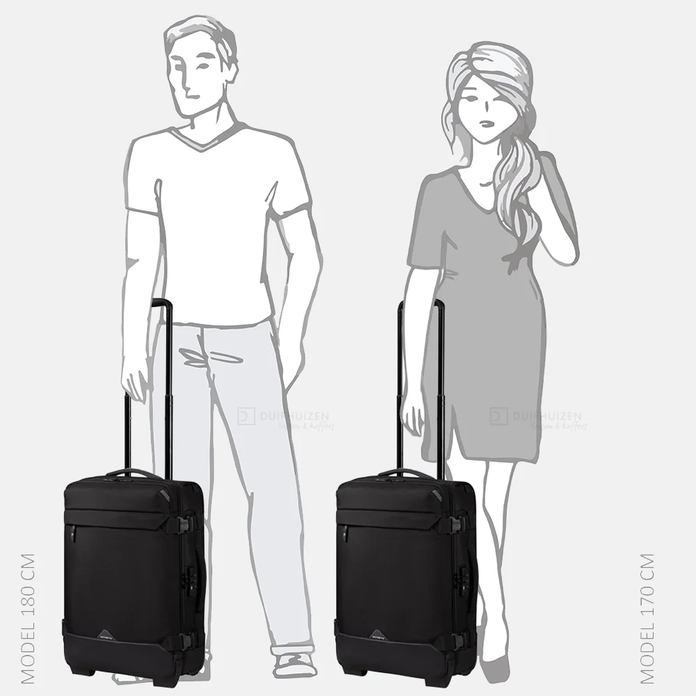 Samsonite Roadseeker reistas 55 cm deep black bij Duifhuizen