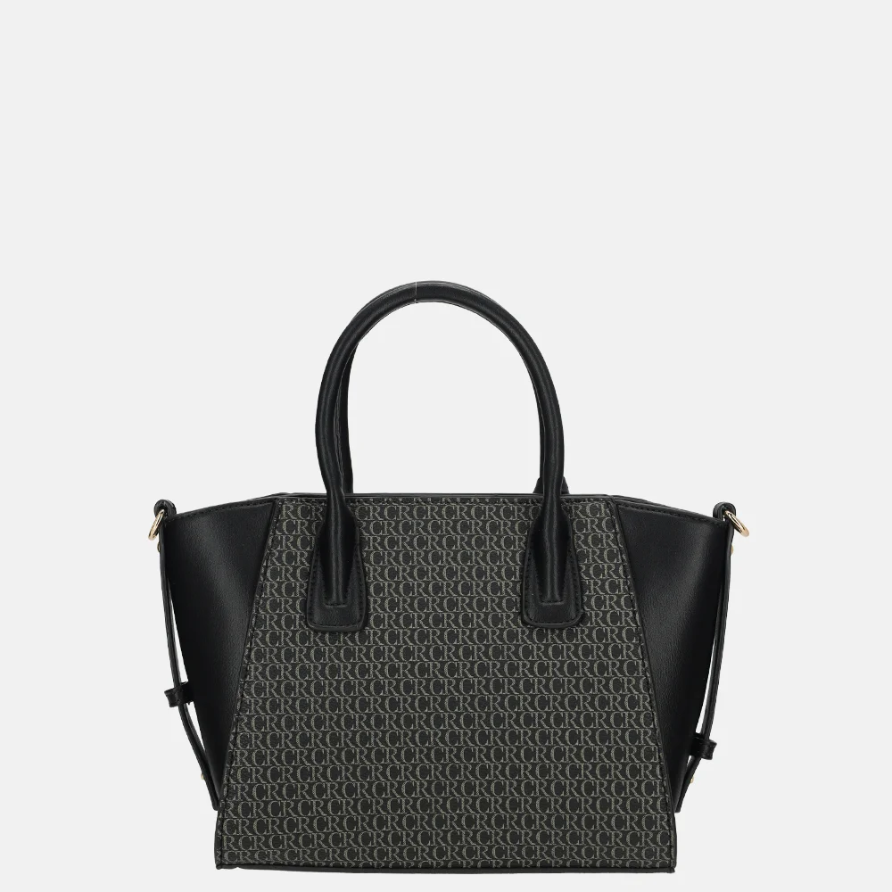 Firenze Logo handtas black bij Duifhuizen