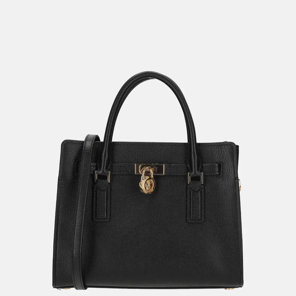 Michael Kors Hamilton moderne satchel handtas S black