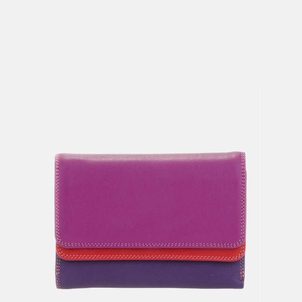 Mywalit Double flap portemonnee sangria multi bij Duifhuizen