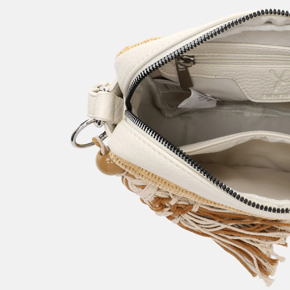 Suri Frey crossbody tas loveley beige bij Duifhuizen