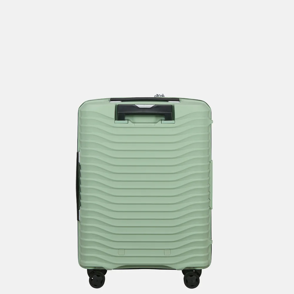 Samsonite Upscape Frontpocket handbagage koffer 55 cm soft sage bij Duifhuizen