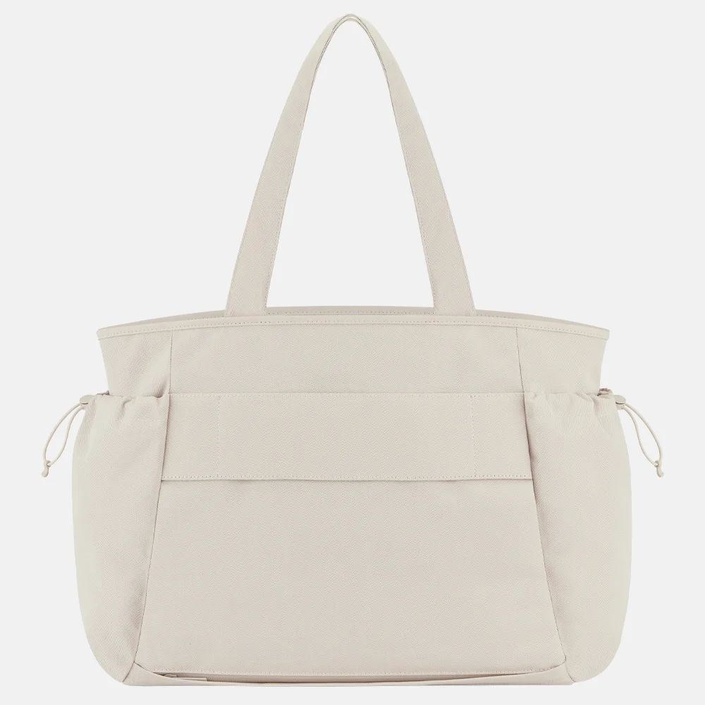 Kapten & Son Hellvi shopper/weekendtas sandstone bij Duifhuizen