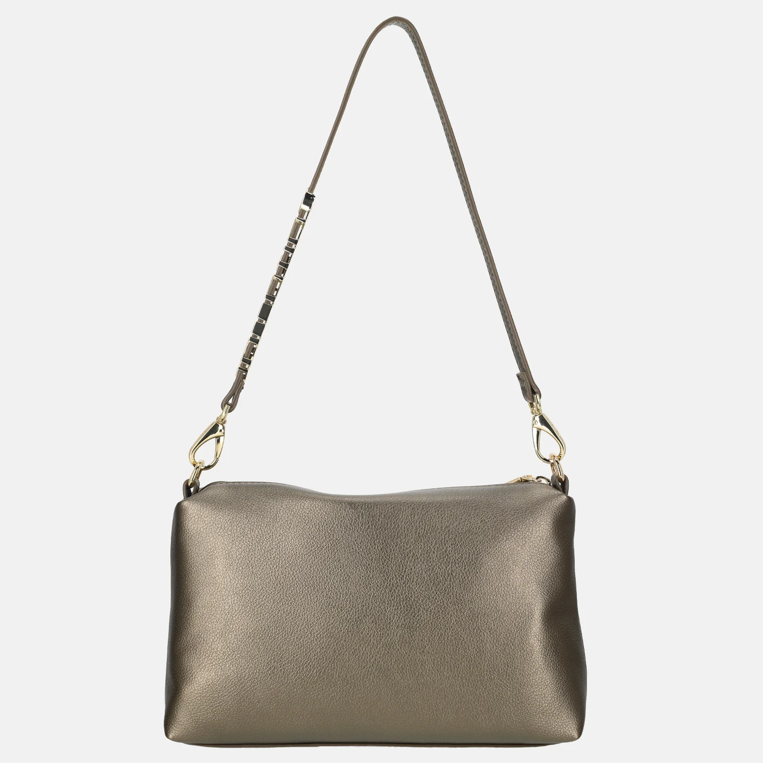 Valentino Bags Barn crossbody rits gun metal bij Duifhuizen