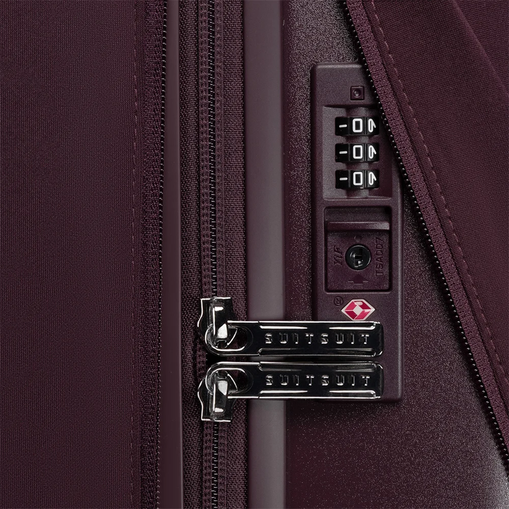 Suitsuit Mystique kofferhoes 55 cm cherry lacquer bij Duifhuizen