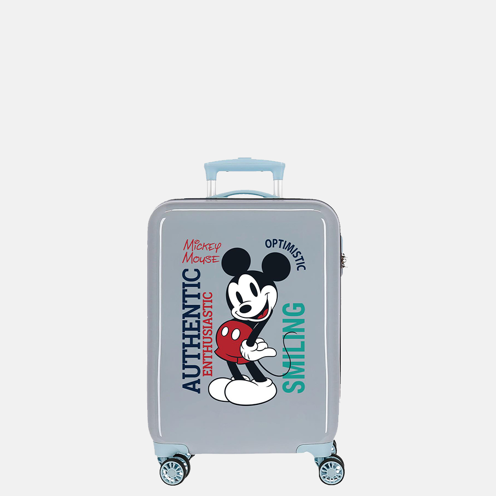 Disney Micky Mouse kinderkoffer 55 cm grijs